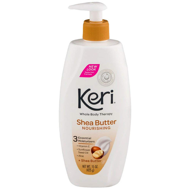 Keri Nourishing Shea Butter Body Lotion, 15 Ounce