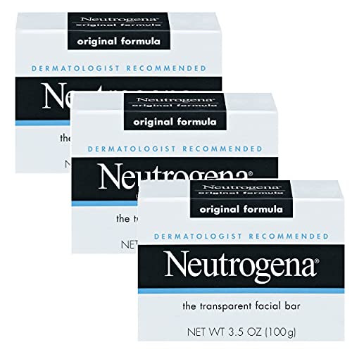 Neutrogena Transparent Facial Bar Bonus Pack, Original Formula - 3 ea