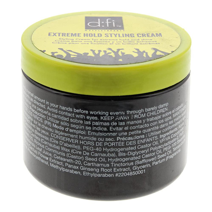 D:FI HAIR Extreme Hold Styling Cream, 5.3 Ounce