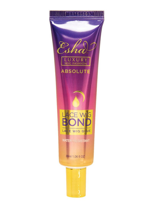 Esha Absolute Lace Wig Bond - Invisible Wig Bonding Glue: Water and Oil-Resistant, Non-Toxic Formula for a Gentle, Secure Hold