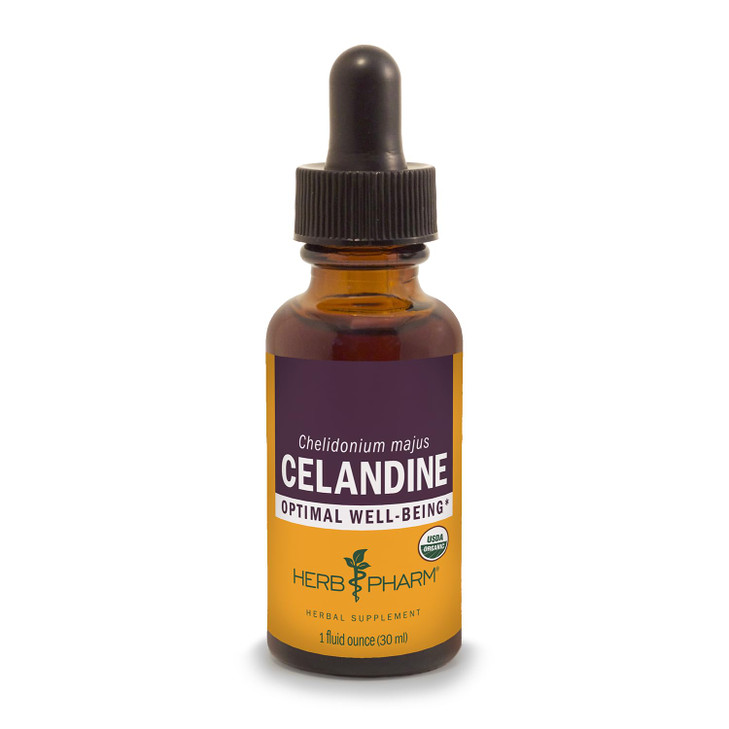 Herb Pharm Certified Organic Celandine Liquid Extract, 1 Fl Oz