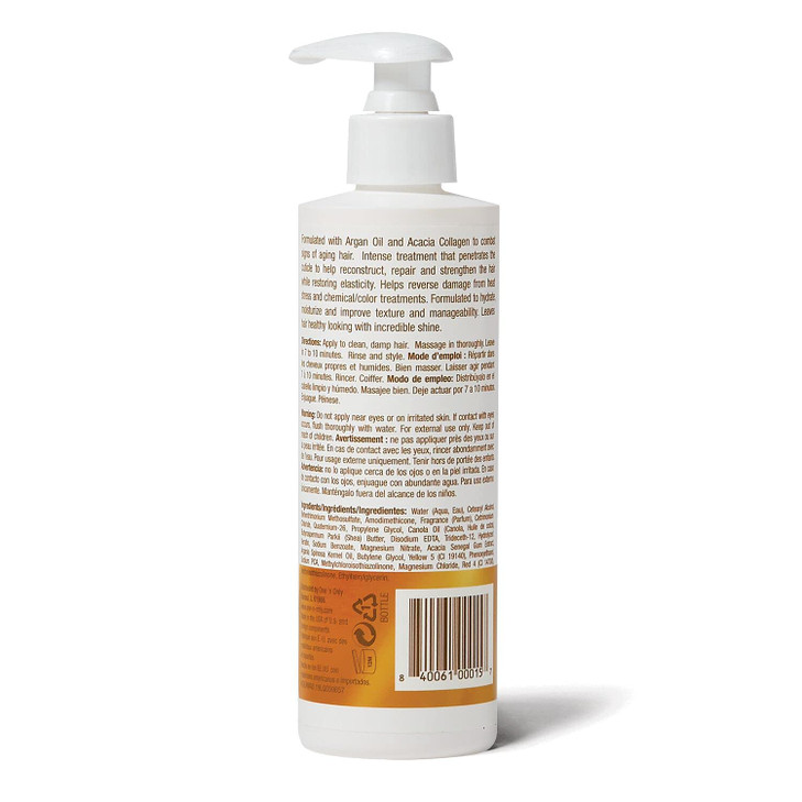 One 'n Only Hair Mask with Argan Oil, Strenghtening Restorative Mask, Helps Maintain Moisture Level for a Shiny Texture, Provides Color Protection, 7