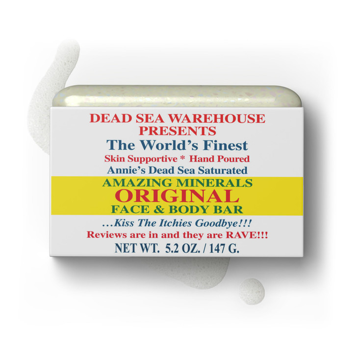 Dead Sea Warehouse, Soap Bar Mineral, 5.2 Ounce