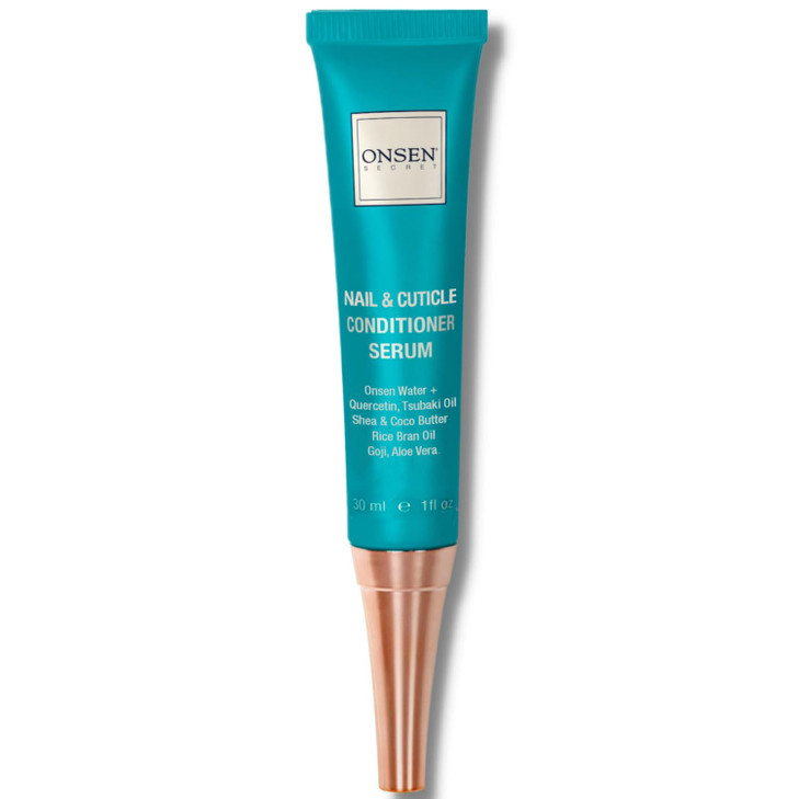 Onsen Nail & Cuticle Cream Treatment w/Japanese Tsubaki, Jojoba & Lavender Oil, Shea Butter  Strengthens Nails, Softens Cuticles - Daily Repair Care