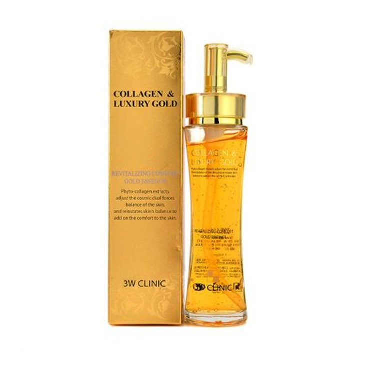 3W CLINIC COLLAGEN LUXURY GOLD ESSENCE 150ml Gold Essence