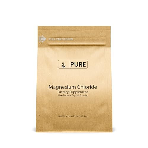 Pure Original Ingredients Magnesium Chloride (1 lb), Eco-Friendly Packaging, Crystal Powder, Magnesium Supplement