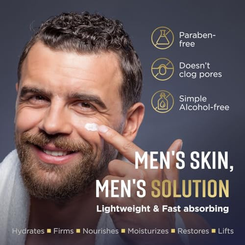 Bakuchiol Face Cream  Retinol Alternative Anti-Aging Moisturizer with Hyaluronic Acid & Squalane  Night Hydrating Care, 1.7 fl oz / 50 ml