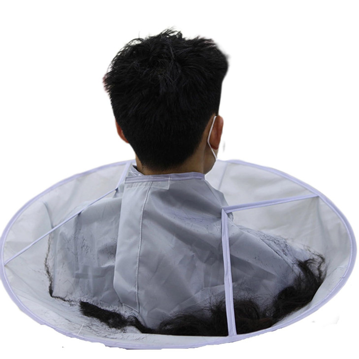ZJchao Hair Styling Cape, Hair Cutting Cape Hairdresser Capes Nylon Umbrella Type Hair Cloak Barber Cape Adjust Size Hair Catcher Capes for Adults Ha