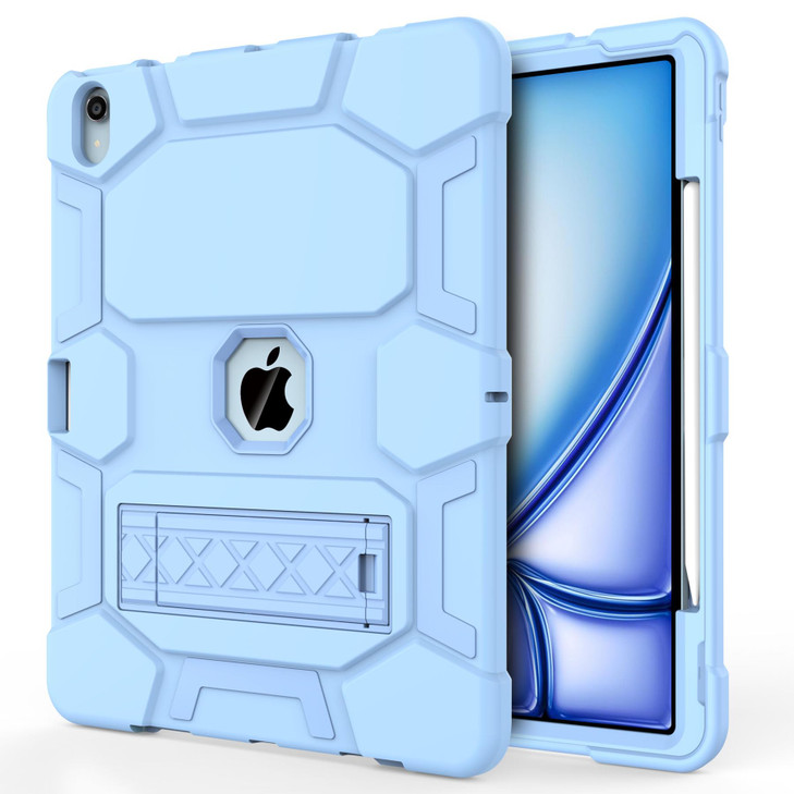 CCMAO Case for iPad Air 13-inch (M3/M2) 2025/2024, iPad Air 13 Inch Case with Kickstand and Pencil Holder for Pencil Pro/USB-C, Heavy Duty Shockproof