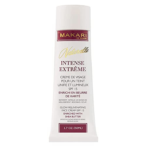 Makari Naturalle Intense Extreme Brightening Face Cream (1.7 oz) | Anti-Aging and Brightening Treatment for Acne Scars, Stretch Marks and Wrinkles |