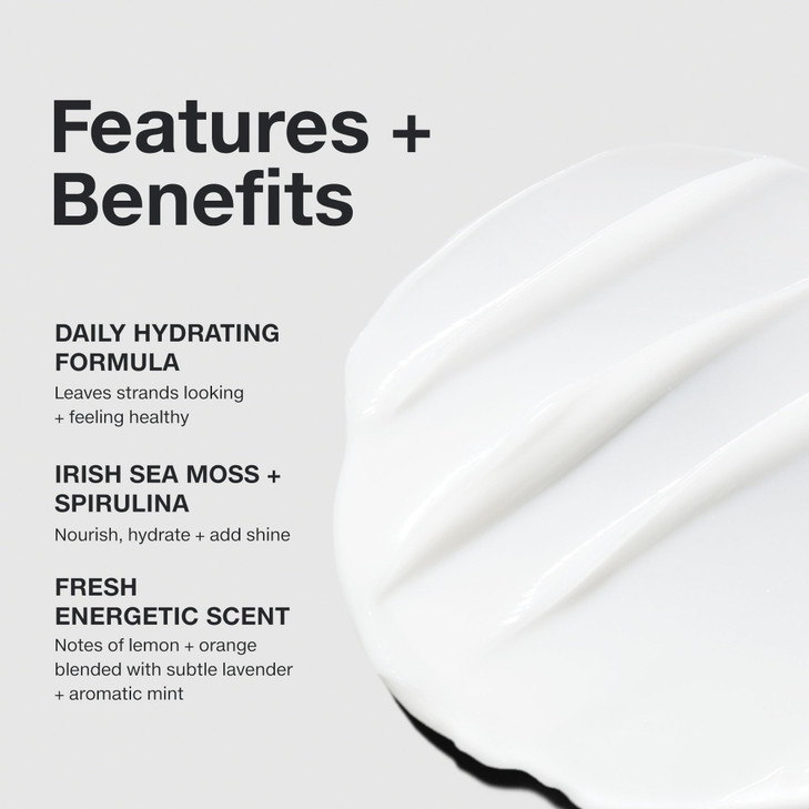 Paul Mitchell Instant Moisture Conditioner, Moistures + Adds Shine, For Dry Hair, 6.8 fl oz