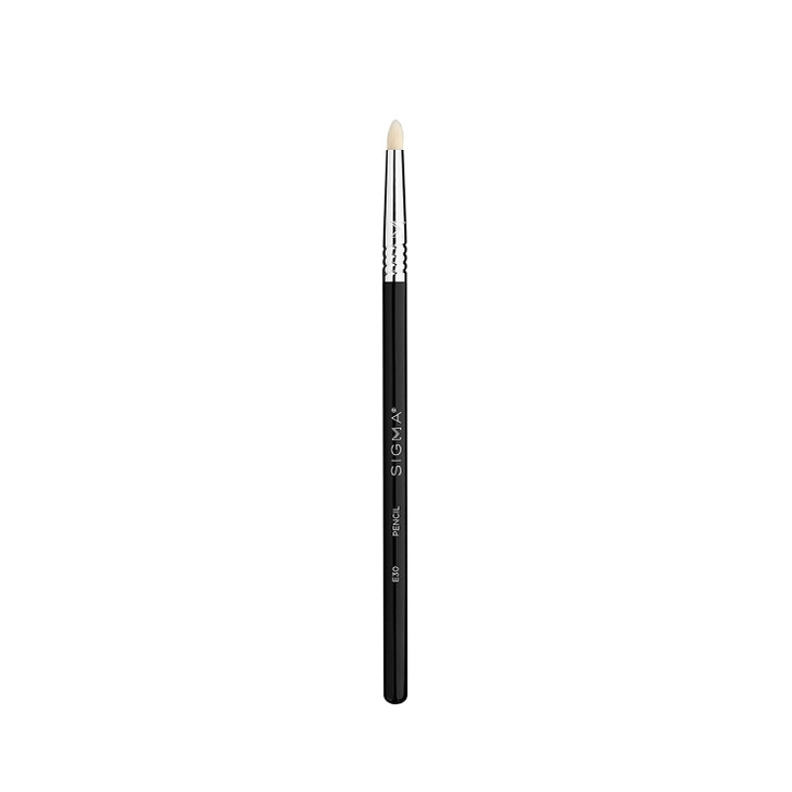 Sigma Beauty Professional E30 Pencil Brush  Pencil Applicator Makeup Brush with Synthetic SigmaTech® Fibers for Flawless Eye Makeup, EyeBrush for Hi