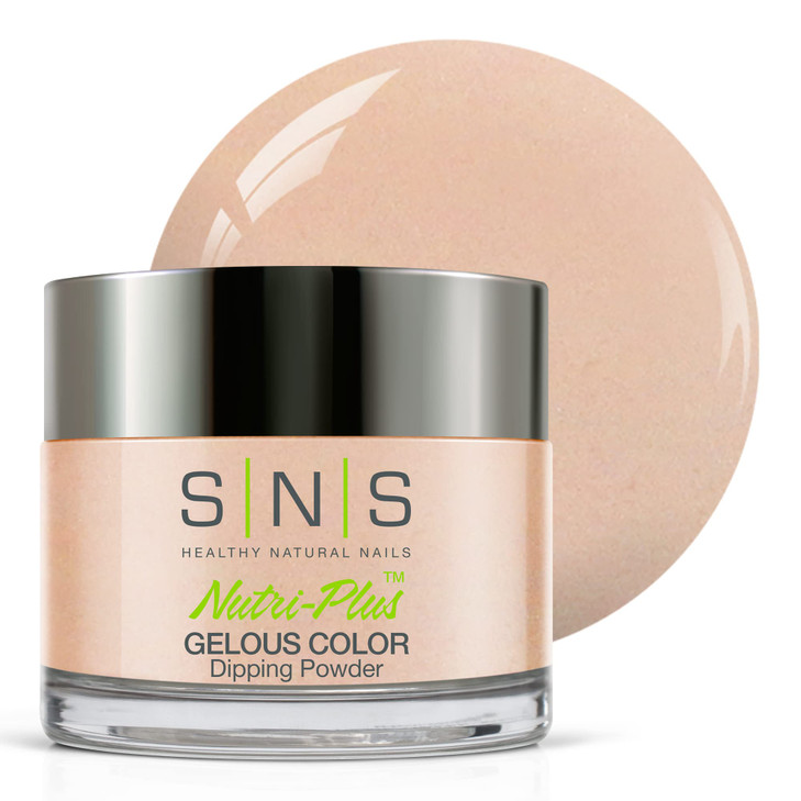 SNS Nail Dip Powder, Gelous Color Dipping Powder - Brittany (Natural, Nudes/Pastel, Shimmer) - Long-Lasting Dip Nail Color Lasts 14 Days - Low-Odor &