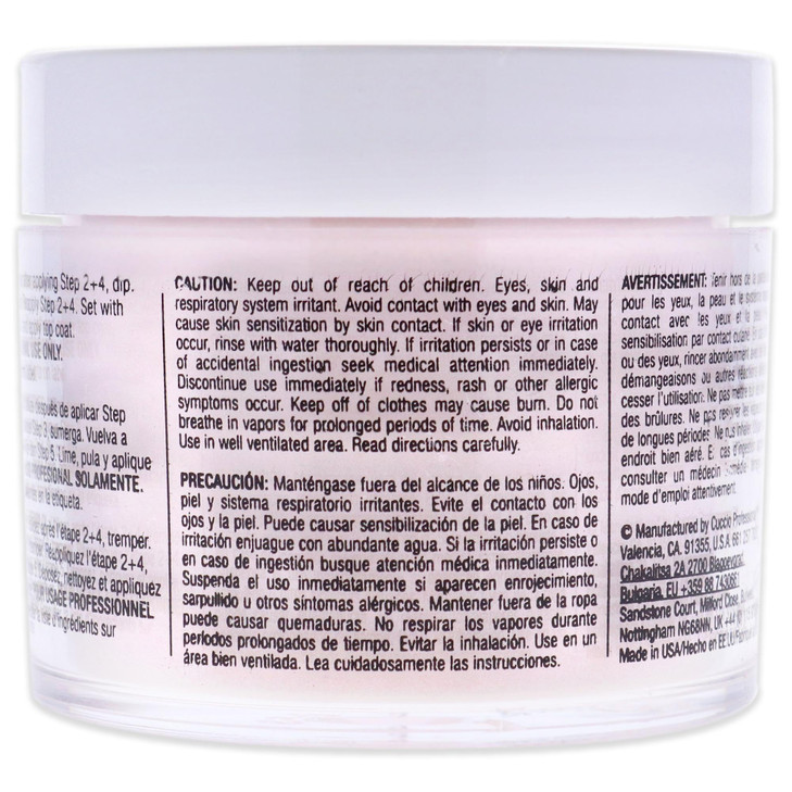 Pro Powder Polish Nail Colour Dip System - Pier Pressure by Cuccio Colour for Women - 1.6 oz Nail Powder