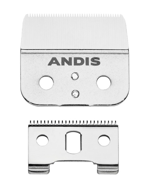 Andis 04604 Outliner II Trimmer Replacement Blade  Made of Stainless and Carbon Steel, Close-Cutting Square Blade, Deep Tooth Blade for Crisp Outlin