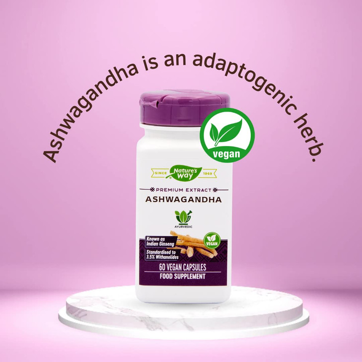 Nature's Way - Ashwagandha, 60 veggie caps