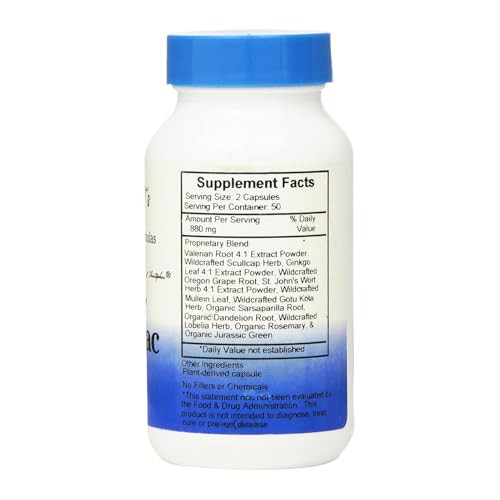 Dr. Christopher's MindTrac Formula, Natural Mood Support & Memory Supplements 100 Caps