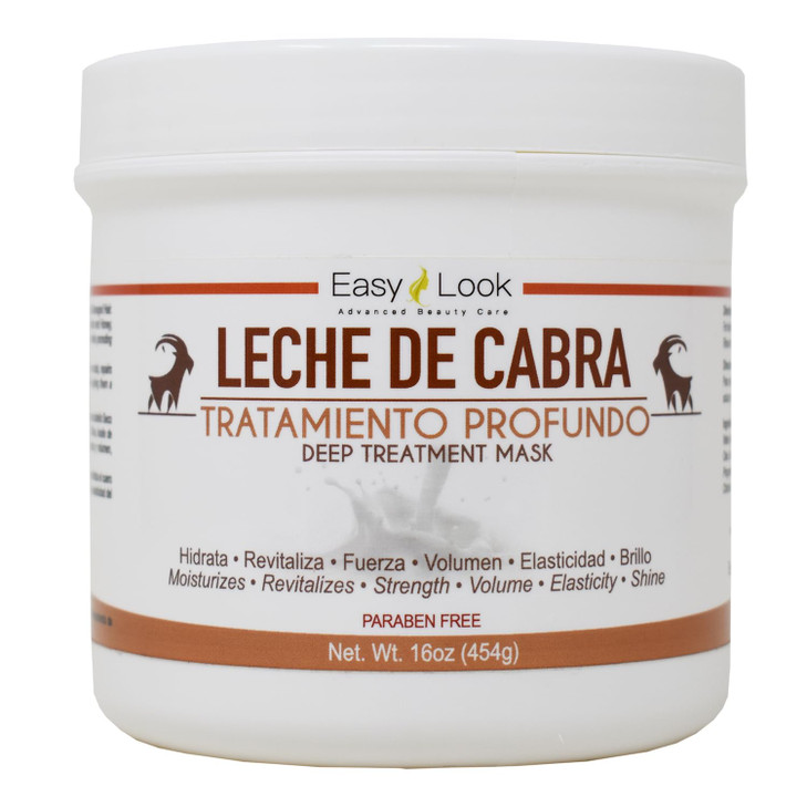 MBP Q & S Leche De Cabra Goat Milk Deep Treatment 16oz