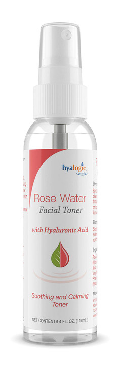 Hyalogic Rose Toner - Alcohol-Free Facial Toner with Hyaluronic Acid & Aloe Vera - Amazing Face Astringent for All Skin Types - Facial Toner to Boost
