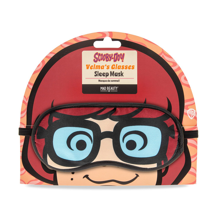 Mad Beauty Scooby Doo Velma Sleep Mask | Great Novelty Gift for Women, Adults, and Kids | Comfortable and Washable | Practical and Fun Sleep Accessor