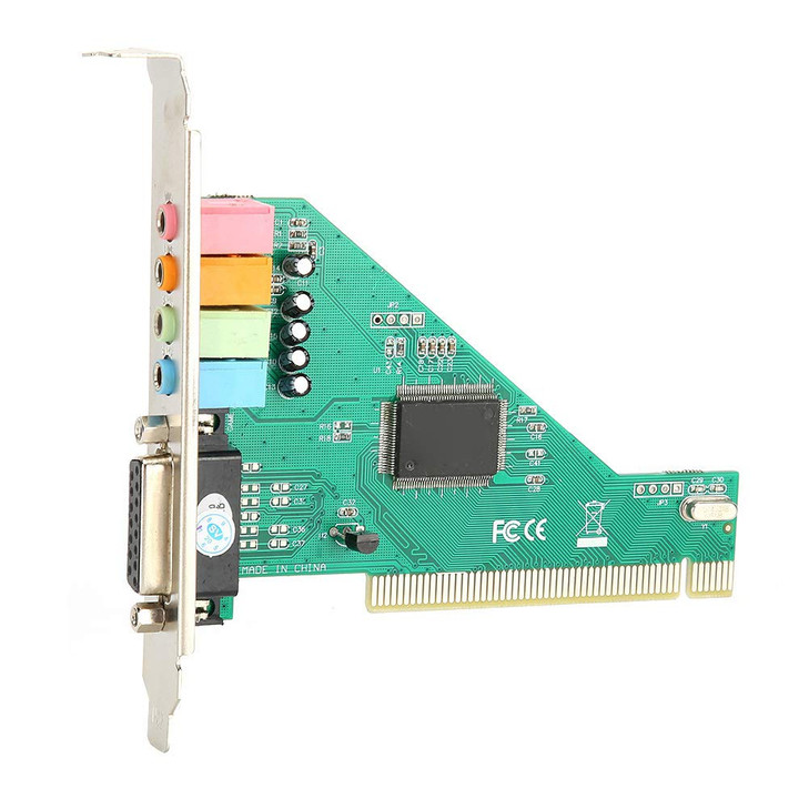 Desktop and Peripherals Pci Sound Card Channel 4.1 for Computer Desktop Internalo Karte Stereo Surround Cmi8738 Computer Components