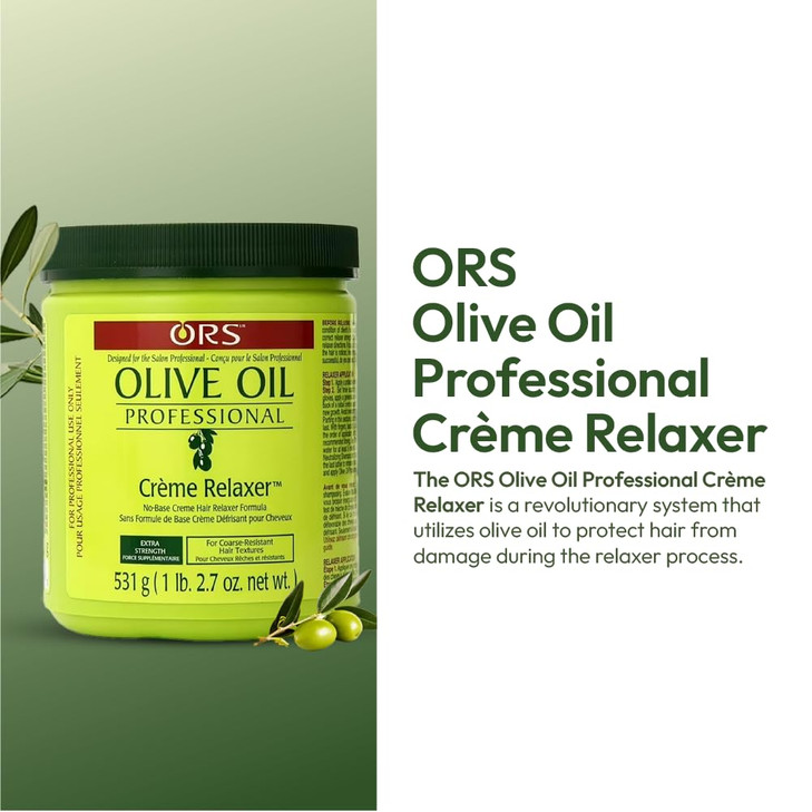 ORS Olive Oil Professional Creme Relaxer Extra Strength 18.75 Ounce (1)