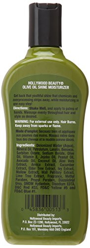 Hollywood Beauty Olive Oil Moist 12 Oz (Pack Of 2)