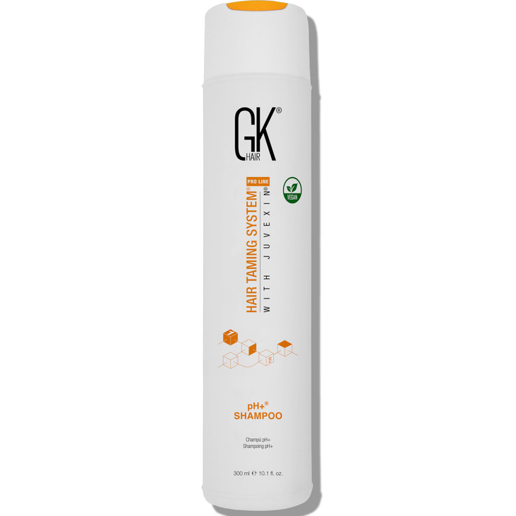 GK HAIR pH+ Pre-Treatment Clarifying Shampoo For Preps Hair Deep Cleansing Removes Impurities -With Aloe Vera Vitamins & Natural Oils All Hair Types