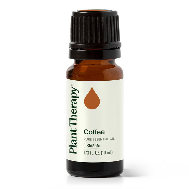Plant Therapy Coffee Essential Oil 10 mL (1/3 oz), 100% Pure, Undiluted, Natural Aromatherapy, Rich, Cozy Aroma