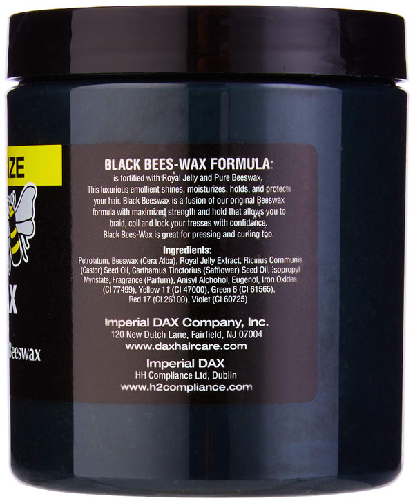 Dax Black Bees-Wax, 17.5 Ounce