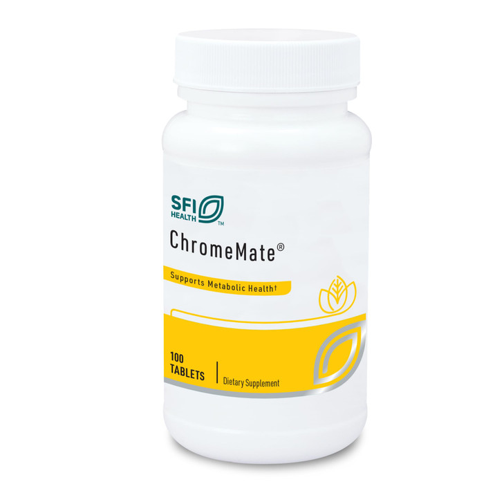 Klaire Labs SFI Health Chromemate - Chromemate Chromium Polynicotinate 200mcg Supplement - Bioavailable Form of Chromium with Niacin - Hypoallergenic