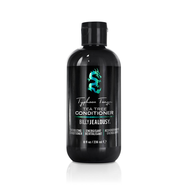 Billy Jealousy Typhoon Tango Tea Tree Conditioner for Men with Peppermint & Rosemary, Helps Prevents Flakes, Breakage & Split Ends, and Soothes Scalp