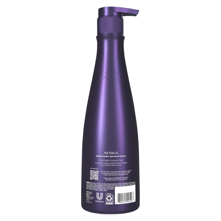Nexxus KERAPHIX Conditioner for Damaged Repair Hair Powered by KRT Keratin Resistance Therapy with Liquid Crystal Amino Acids 13.8 fl oz