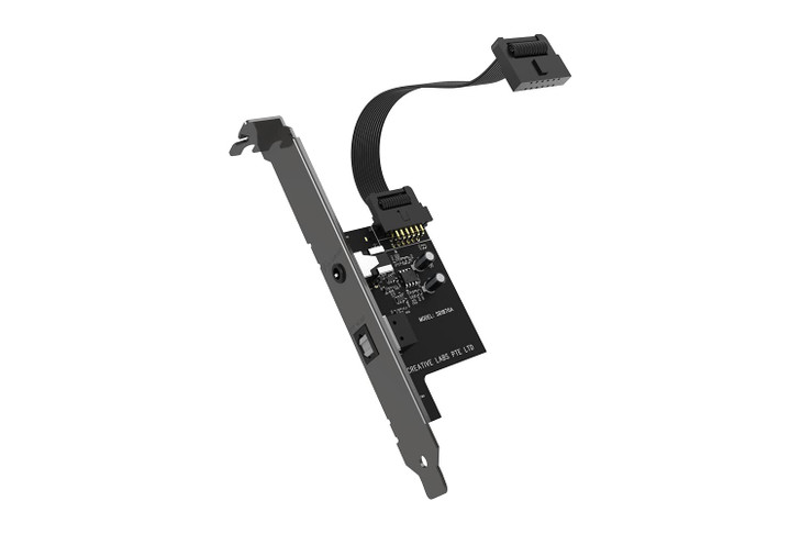 Creative Sound Blaster Audigy Fx V2 DBPro - Expansion Card for Sound Blaster Audigy Fx V2, with DSD256 Playback Support, 7.1 Surround Sound, and Opti