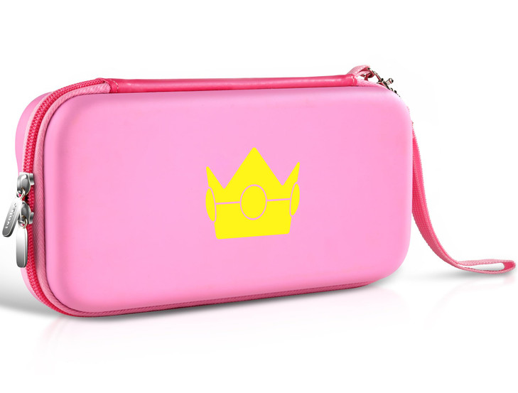 ivoler Carrying Case for Nintendo Switch and NEW Switch OLED Model(2021),Portable Hard Shell Pouch Carrying Travel Game Bag for Switch Accessories Ho