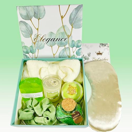 Gwindrise Christmas Gifts for Women, Relaxing Spa Gift Basket Set, Birthday Gifts for Women, Mother's Day Gifts for Mom Sisters Wife Daughter Friends