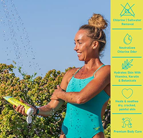 TRISWIM Chlorine Removal Body Wash 8.5 Fl Oz | Removes Chlorine, Bromine, Hard Water Minerals & Saltwater | Hydrates & Restores Skin | Moisturizing C