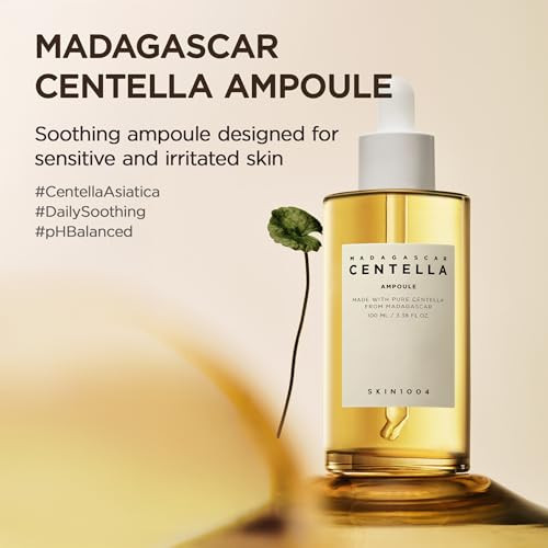 SKIN1004 Madagascar Centella Ampoule, Valentine Gifts, Face Serum for Soothing & Calming Care, Hydrating Serum for Face with Centella Asiatica for Sk