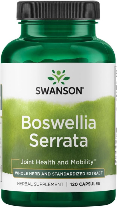 Swanson Boswellia Serrata (Standardized) 200 Milligrams 120 Capsules