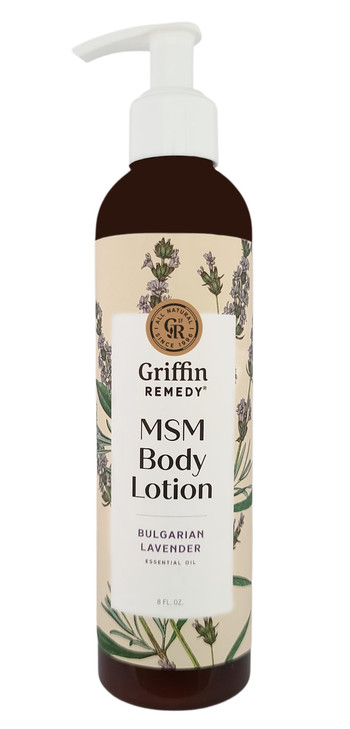 Griffin Remedy Bulgarian Lavender Body Lotion with MSM -8oz