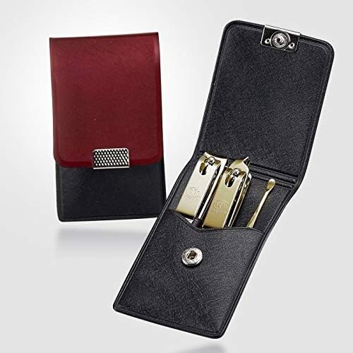 Three Seven (777) Travel Manicure Grooming Kit Nail Clipper Set (3 PCs, 78RG), MADE IN KOREA, SINCE 1975.