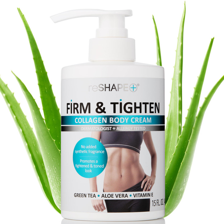 Reshape+ Collagen Cream Skin Care Face Lotion & Body Lotion For Dry Skin | Skin Tightening Cream Collagen Firming Lotion Body Moisturizer Lifts, Firm