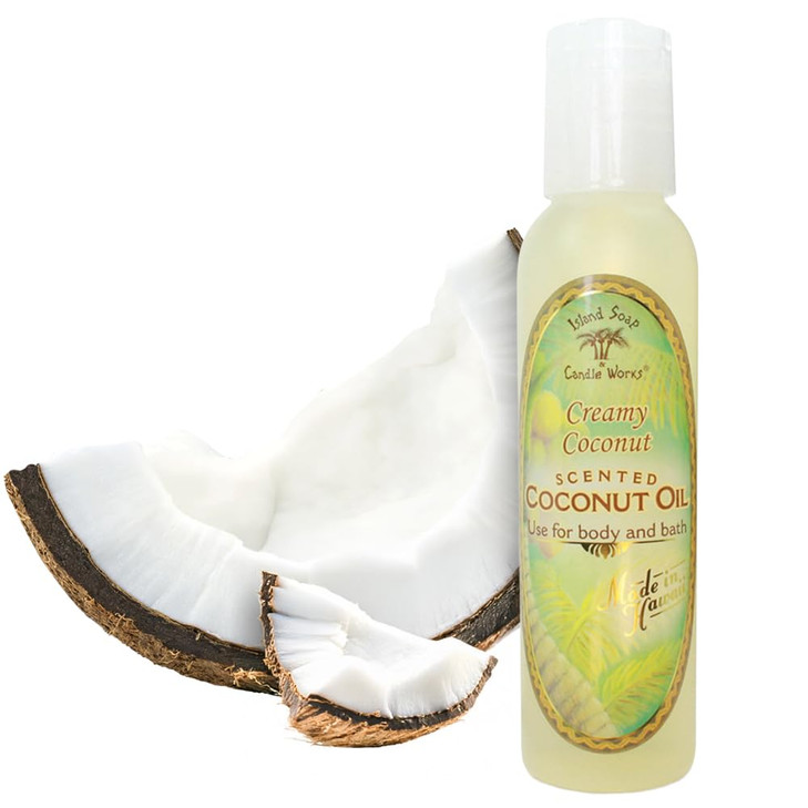 Island Soap & Candle Works Creamy Coconut Oil  Pineapple Passionfruit Scented  Soothing Blend of Pure & Fractionated Coconut Oil  Ideal for Massag