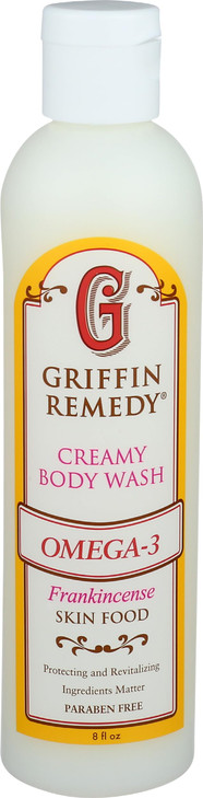 Griffin Remedy, Bodywash Omega3 Frankincense, 8 Fl Oz