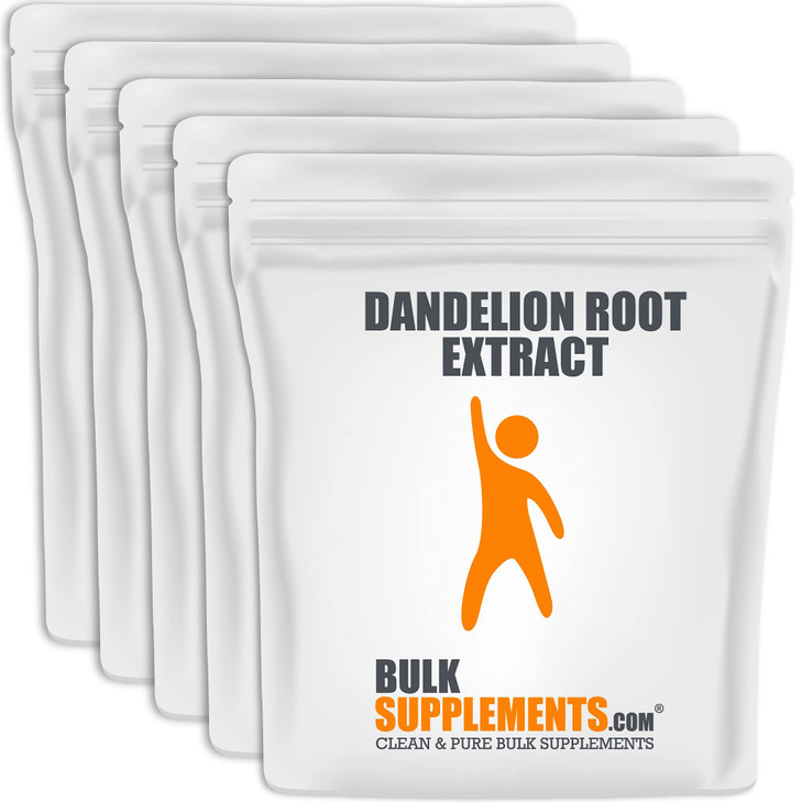 BulkSupplements.com Dandelion Root Extract Powder - Dandelion Root Supplement, Herbal Supplement - Vegan & Gluten Free, 500mg per Serving, 250g (8.8
