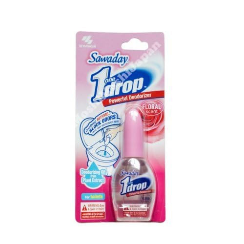 One-Drop Powerful Bathroom Deodorizer Floral (Pack of 4)