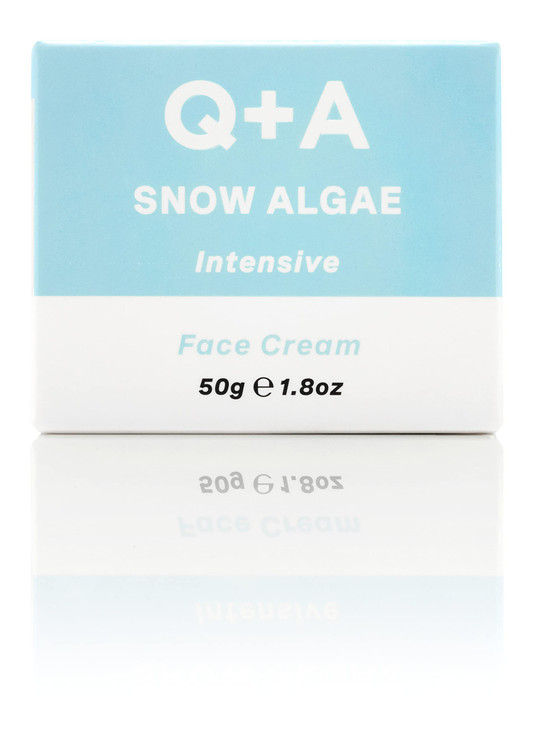 Q+A Snow Algae Intensive Face Cream, Helps to Renew and Replenish your Complexion 50g