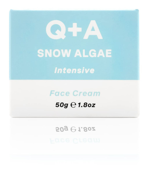 Q+A Snow Algae Intensive Face Cream, Helps to Renew and Replenish your Complexion 50g