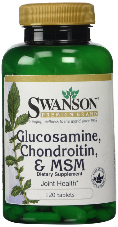 Glucosamine, Chondroitin & Msm 120 Tabs