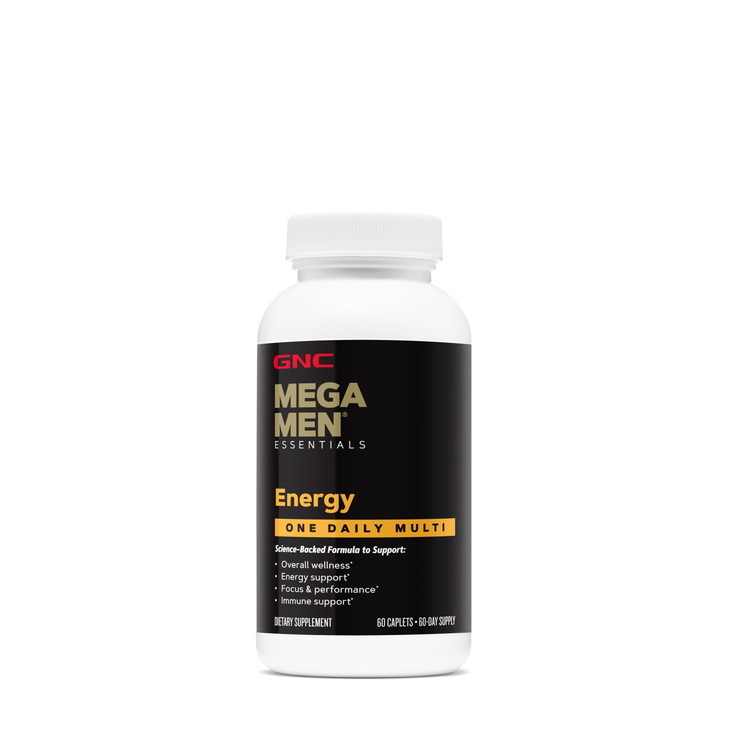 GNC Mega Men Multivitamin | Energy and Metabolism | 1 Daily